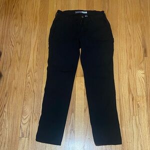 Carhartt Black Straight-Leg Pants